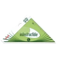 Squadra Linea Elastika Arda - 45° - 35 cm - EL4535 (Verde Trasparente)