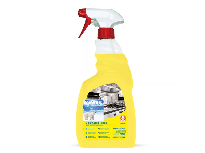 Sgrassatore Ultra Limone Sanitec - 1810-S - 750 ml Sgrassatore Ultra Limone Sanitec - 1810-S - 750 ml