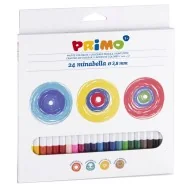 Matite Colorate Minabella Primo Morocolor - 3,8 mm - 522MINAB24 (Assortiti Conf. 24)