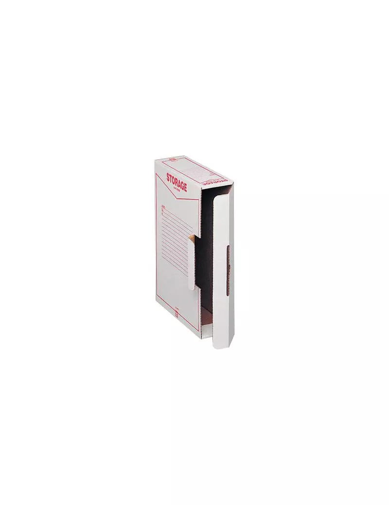 Scatola Archivio Storage King Mec - Dorso 9 - 33x23 cm - 00160100 (Bianco Conf. 32) Scatola Archivio Storage King Mec - Dorso 9 - 33x23 cm - 00160100 (Bianco Conf. 32)