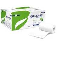 Asciugamani in Rotolo Eco 70 Lucart - 2 Veli - 190 Fogli - 861048 (Conf. 12)