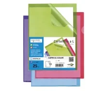 Busta a L Capri 61 Sei Rota - A4 - PVC - 26316112 (Rosso Conf. 25)