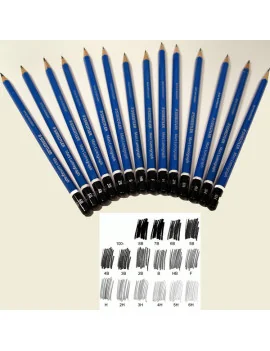 Matita Mars Lumograph Staedtler - 3H - 100-3H (Conf. 12)