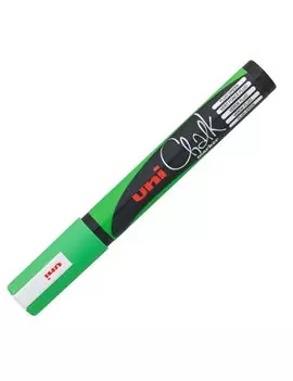 Marcatore a Tempera Uni Chalk PWE5M Uni-Ball - Punta Tonda - M PWE5M VF (Verde Fluo)