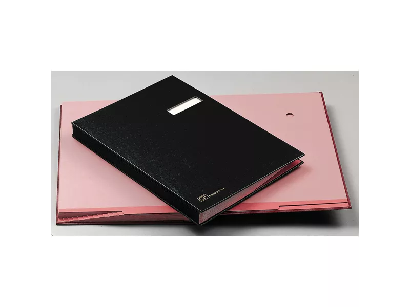 Libro Firma 14 Intercalari Fraschini - 24x34 cm - 614E-NER (Nero) Libro Firma 14 Intercalari Fraschini - 24x34 cm - 614E-NER (Nero)