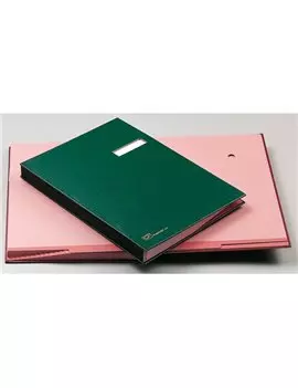 Libro Firma 14 Intercalari Fraschini - 24x34 cm - 614E-VER (Verde)
