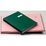 Libro Firma 14 Intercalari Fraschini - 24x34 cm - 614E-VER (Verde)