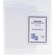 Busta Appendicartello Sei Rota - 22x30 cm - 472230 (Trasparente Conf. 10)