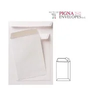 Busta a Sacco Competitor Pigna - con Strip - 19x26 cm - 80 g - 065452826 (Bianco Conf. 100)