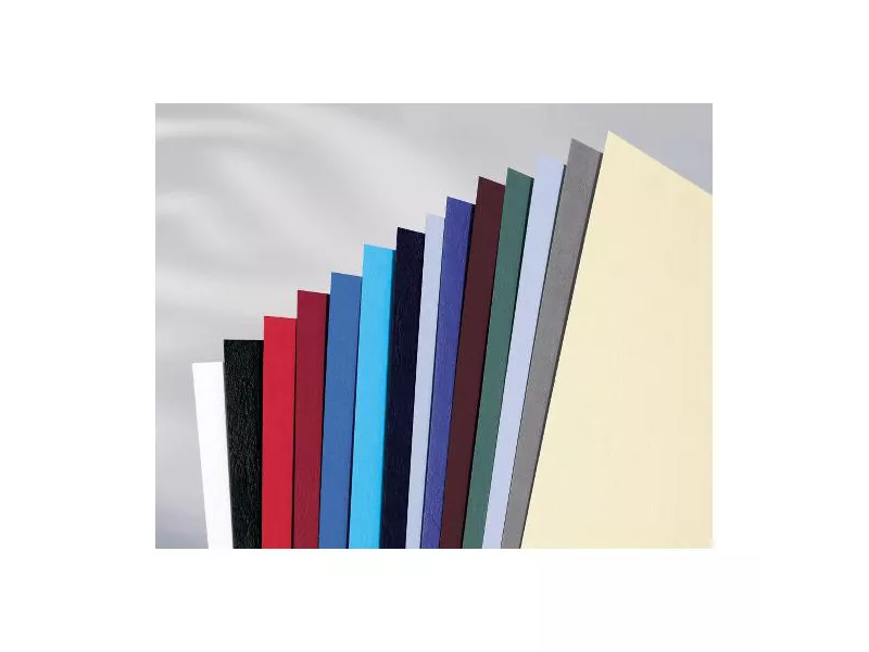 Copertine in Cartoncino per Rilegatura GBC - A4 Goffrata - CE040029 (Blu Scuro Conf. 100) Copertine in Cartoncino per Rilegatura GBC - A4 Goffrata - CE040029 (Blu Scuro Conf. 100)