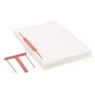 Pressini Fermafogli Capiclass 01/8992 Favorit - 100500010 (Rosso Conf. 50)