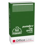 Punti Metallici per Cucitrice 126 Punto Oro 24/6 RO-MA - 1003103 (Conf. 10000)