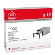 Punti Metallici per Cucitrice RO-MA - 23/12 - S12 - 1005416 (Conf. 1000)