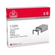 Punti Metallici per Cucitrice ad Alti Spessori RO-MA - 23/6 - S6 - 1005400 (Conf. 1000)