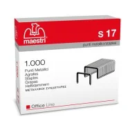 Punti Metallici per Cucitrice ad Alti Spessori RO-MA - 23/17 - S17 - 1005418 (Conf. 1000)