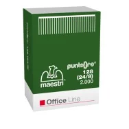 Punti Metallici per Cucitrice RO-MA - 24/8 - 128 Punto Oro - 1003601 (Conf. 10000)