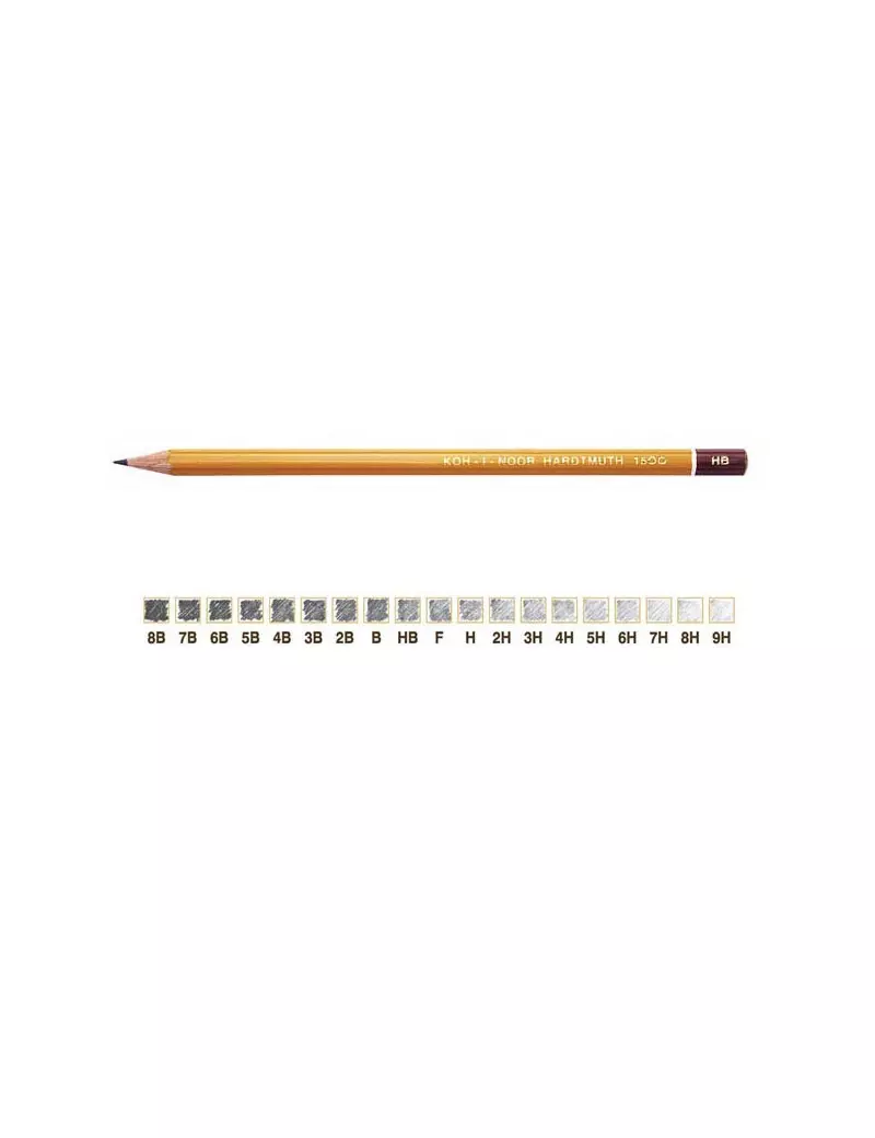 Matita H1500 Koh-i-noor - 8H - DHFH1500-8H (Conf. 12) Matita H1500 Koh-i-noor - 8H - DHFH1500-8H (Conf. 12)