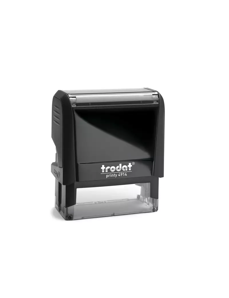 Timbro Autoinchiostrante Original Printy 4.0 4914 Trodat - 64x26 mm - 7 Righe - 47586 (Nero e Grigio)