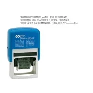 Timbro Polinomio Autoinchiostrante S220/W Colop - 4 mm - 12 Diciture