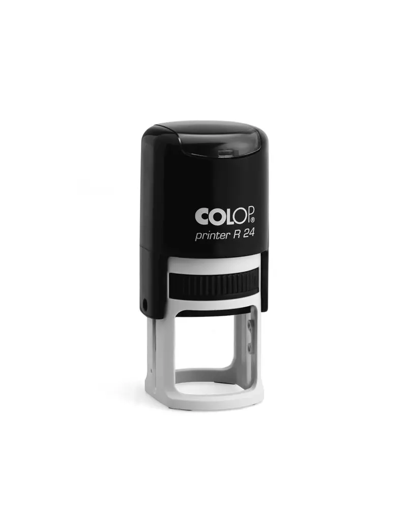 Timbro Autoinchiostrante R24 Colop - 24 mm - 4 Righe - PRINTER R24 (Grigio e Nero) Timbro Autoinchiostrante R24 Colop - 24 mm - 4 Righe - PRINTER R24 (Grigio e Nero)