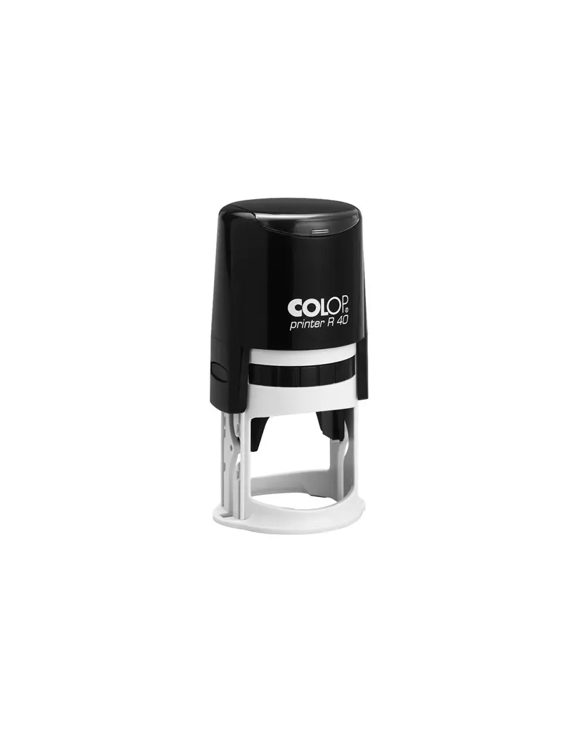 Timbro Autoinchiostrante R40 Colop - 40 mm - 5 Righe - PRINTER R40 (Grigio e Nero) Timbro Autoinchiostrante R40 Colop - 40 mm - 5 Righe - PRINTER R40 (Grigio e Nero)