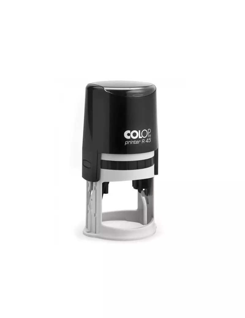 Timbro Autoinchiostrante R45 Colop - 45 mm - 5 Righe - PRINTER R45 (Grigio e Nero) Timbro Autoinchiostrante R45 Colop - 45 mm - 5 Righe - PRINTER R45 (Grigio e Nero)