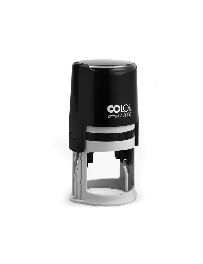 Timbro Autoinchiostrante R50 Colop - 50 mm - 6 Righe - PRINTER R50 (Grigio e Nero) Timbro Autoinchiostrante R50 Colop - 50 mm - 6 Righe - PRINTER R50 (Grigio e Nero)