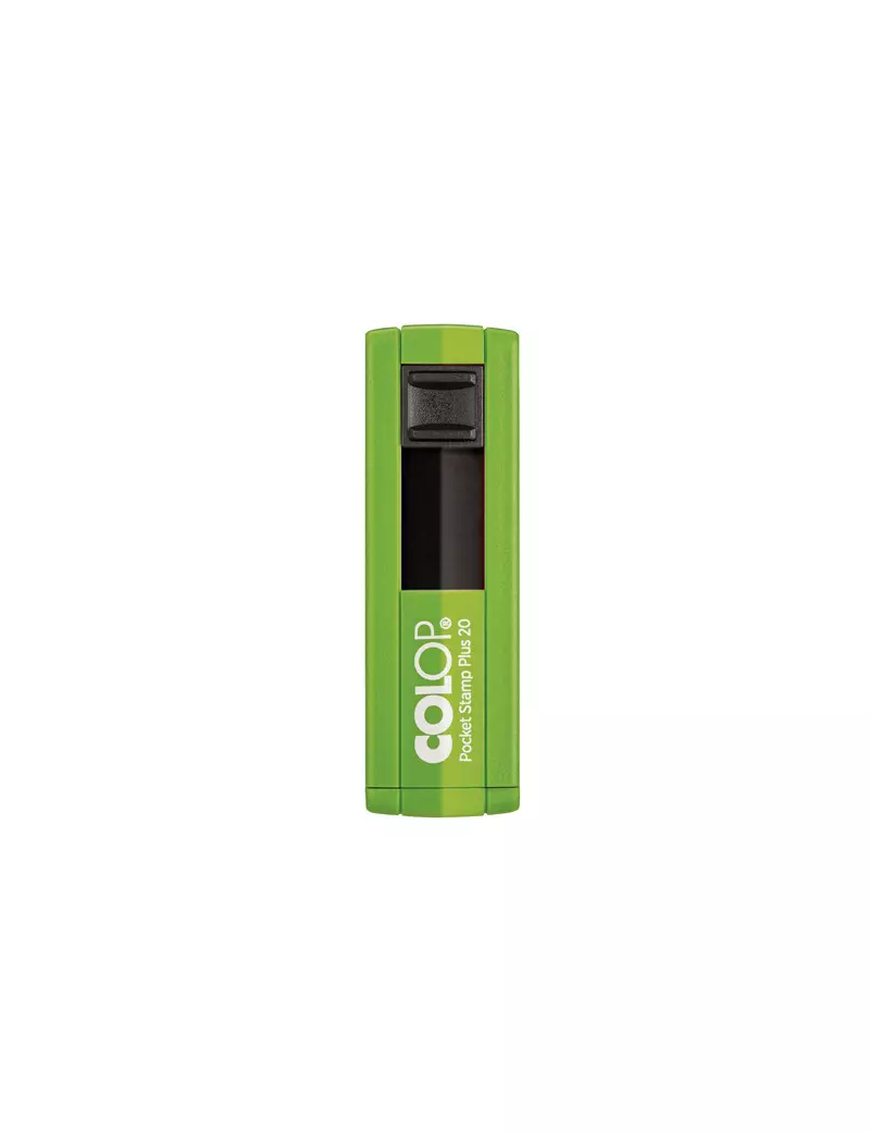 Timbro Tascabile Autoinchiostrante Pocket Stamp Plus 20 Colop - 14x38 mm - PSP20E (Verde) Timbro Tascabile Autoinchiostrante Pocket Stamp Plus 20 Colop - 14x38 mm - PSP20E (Verde)