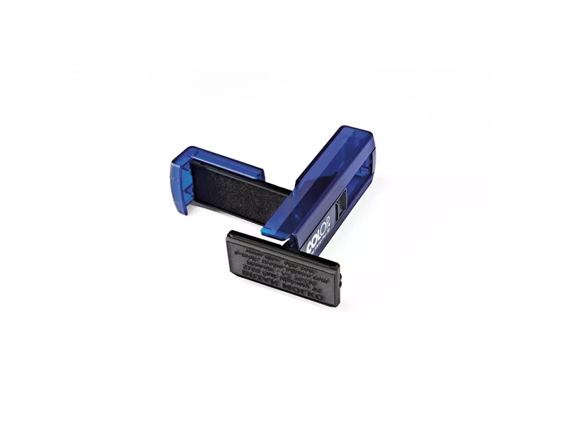 Timbro Tascabile Autoinchiostrante Pocket Stamp Plus 30 Colop - 18x47 mm - PSP30IN (Blu)