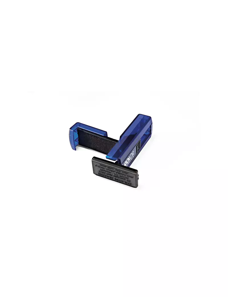 Timbro Tascabile Autoinchiostrante Pocket Stamp Plus 30 Colop - 18x47 mm - PSP30IN (Blu) Timbro Tascabile Autoinchiostrante Pocket Stamp Plus 30 Colop - 18x47 mm - PSP30IN (Blu)