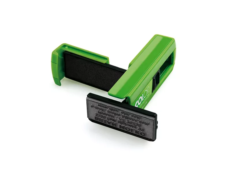 Timbro Tascabile Autoinchiostrante Pocket Stamp Plus 30 Colop - 18x47 mm - PSP30VE (Verde) Timbro Tascabile Autoinchiostrante Pocket Stamp Plus 30 Colop - 18x47 mm - PSP30VE (Verde)