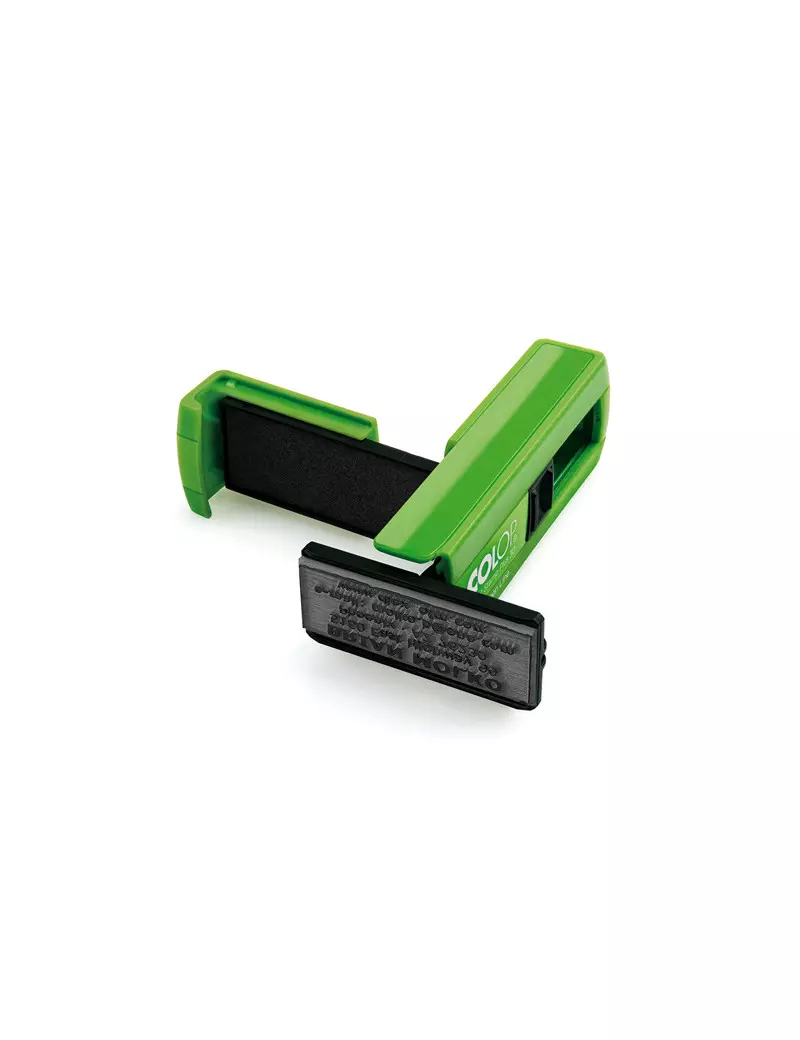 Timbro Tascabile Autoinchiostrante Pocket Stamp Plus 30 Colop - 18x47 mm - PSP30VE (Verde)