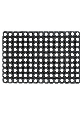 Zerbino in Gomma Gummy Velcoc - 40x80 cm - ZGGUMM4080 (Nero)