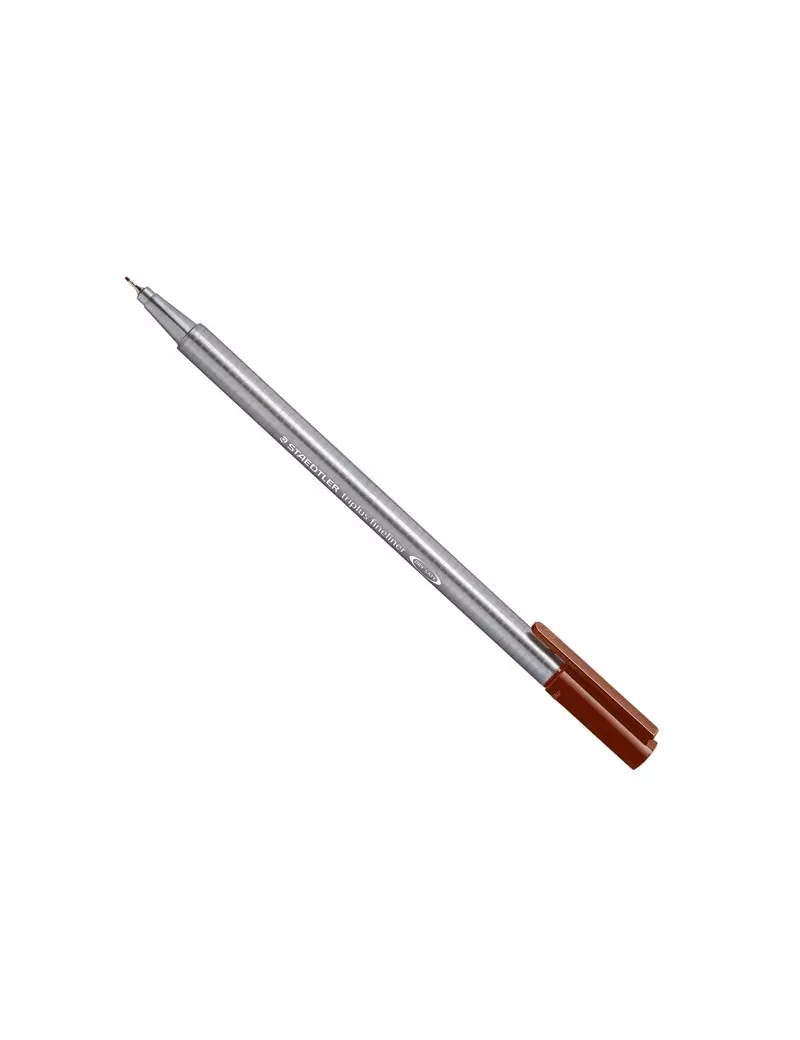 Fineliner Triplus Staedtler - 0,3 mm - 334-76 (Marrone Van Dyke) Fineliner Triplus Staedtler - 0,3 mm - 334-76 (Marrone Van Dyke)