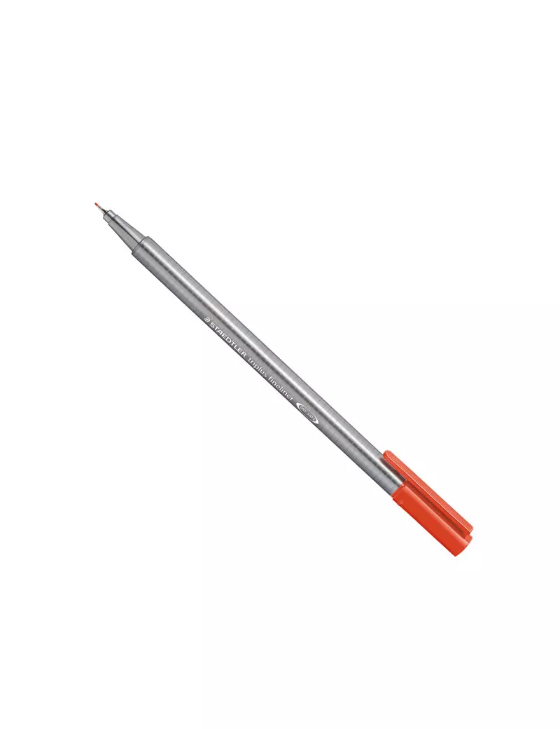 Fineliner Triplus Staedtler - 0,3 mm - 334-24 (Rosso Scarlatto) Fineliner Triplus Staedtler - 0,3 mm - 334-24 (Rosso Scarlatto)