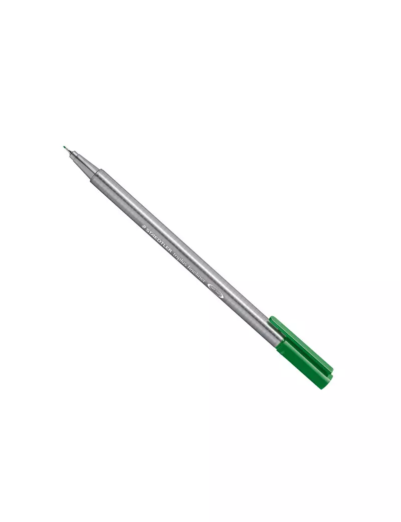 Fineliner Triplus Staedtler - 0,3 mm - 334-52 (Verde Prato) Fineliner Triplus Staedtler - 0,3 mm - 334-52 (Verde Prato)