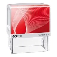 Timbro Autoinchiostrante Printer G7 Colop Printer 60 - 37x76 mm - 8 Righe - PR-60-G7-BI (Bianco)