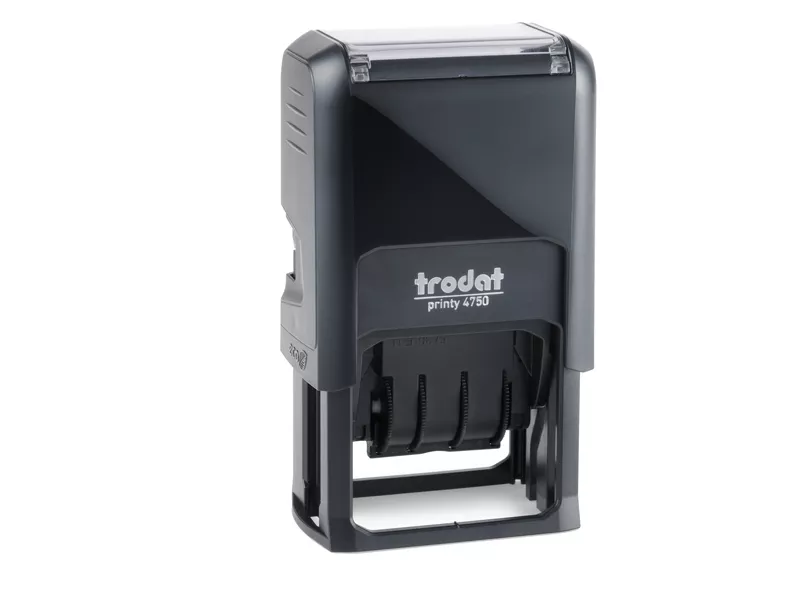 Timbro Datario Autoinchiostrante Printy 4750 Trodat - 41x24 mm - 140807 (Testo Personalizzabile)