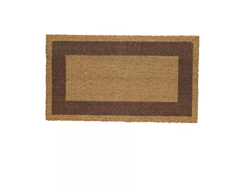 Zerbino in Cocco con Fondo in Vinile - 60x100 cm - ZV17BO6010-M (Marrone)