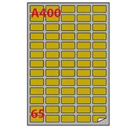 Etichette Adesive Markin - A4 - 38,1x21,2 mm - A/400 - 220LGA400 (Oro Conf. 100)