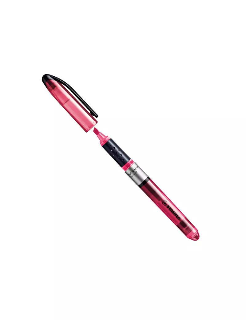 Evidenziatore Navigator Stabilo - 545/56 (Rosa Conf. 10) Evidenziatore Navigator Stabilo - 545/56 (Rosa Conf. 10)