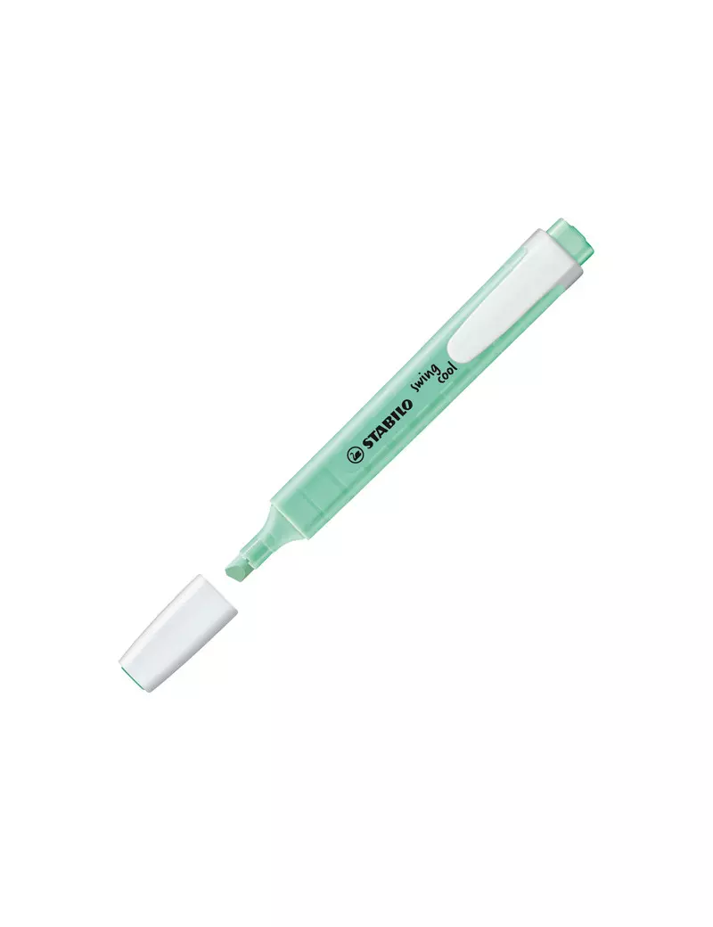 Evidenziatore Swing Cool Stabilo - 275/116-8 (Verde Menta Conf. 10)