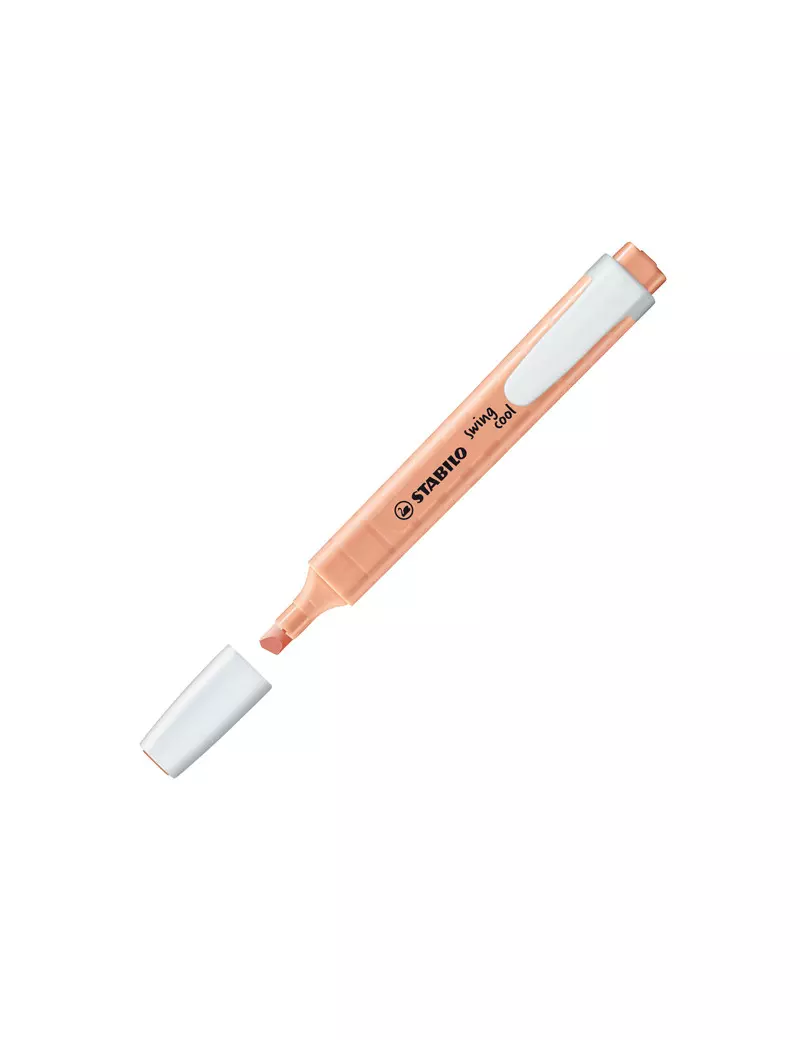 Evidenziatore Swing Cool Stabilo - 275/126-8 (Rosa Pesca Conf. 10) Evidenziatore Swing Cool Stabilo - 275/126-8 (Rosa Pesca Conf. 10)