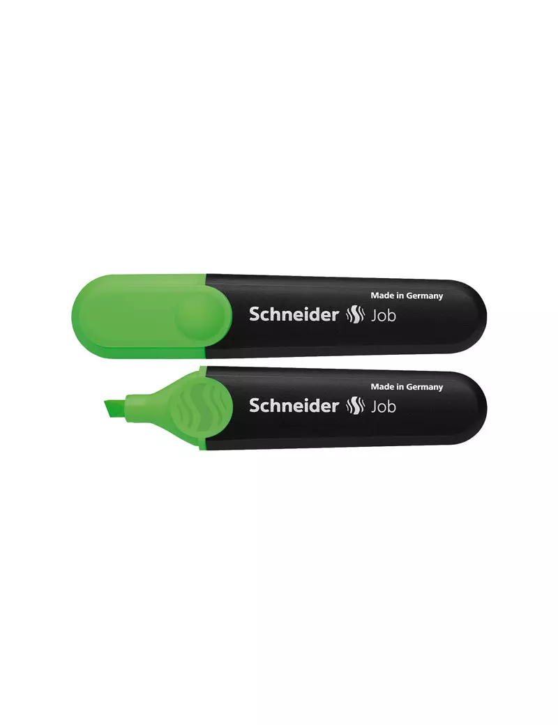 Evidenziatore Job PPL Schneider - 1-5 mm - P001504 (Verde Conf. 10)