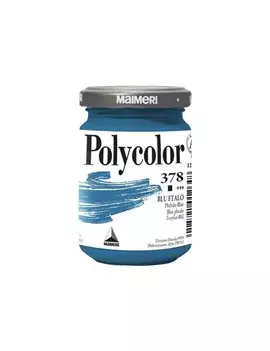 Colore Acrilico Polycolor Maimeri - 140 ml - M1220378 (Blu Ftalo Conf. 3)