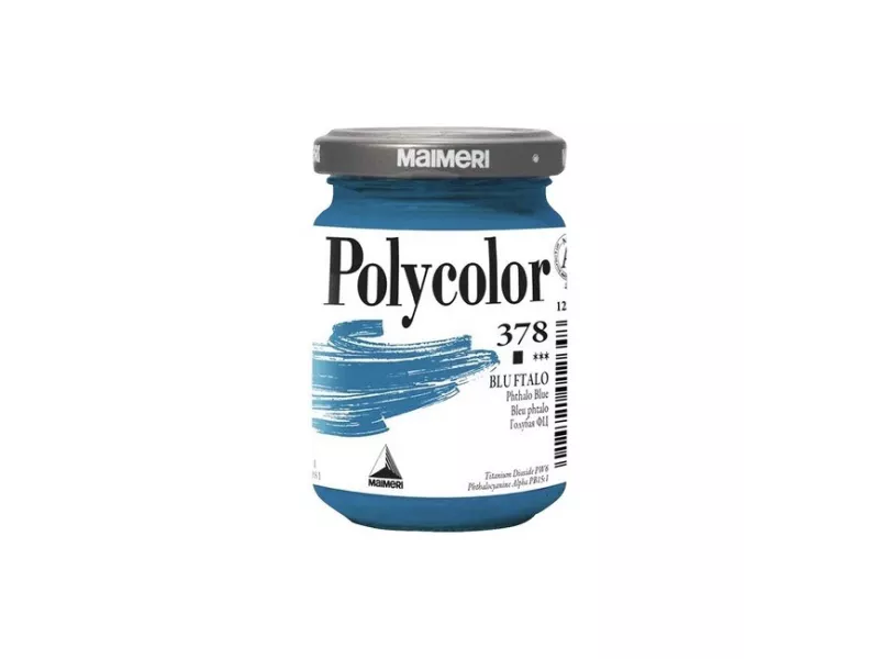 Colore Acrilico Polycolor Maimeri - 140 ml - M1220378 (Blu Ftalo Conf. 3) Colore Acrilico Polycolor Maimeri - 140 ml - M1220378 (Blu Ftalo Conf. 3)
