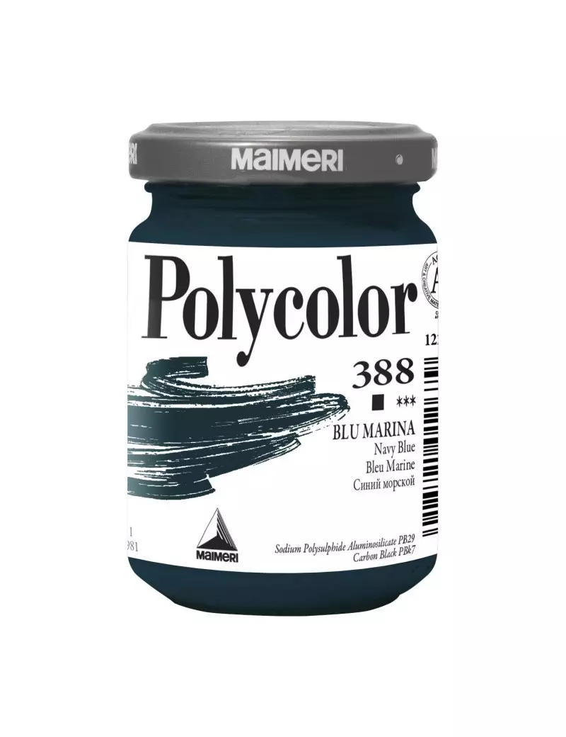Colore Acrilico Polycolor Maimeri - 140 ml - M1220388 (Blu Marina Conf. 3) Colore Acrilico Polycolor Maimeri - 140 ml - M1220388 (Blu Marina Conf. 3)