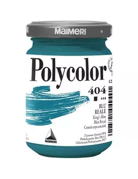 Colore Acrilico Polycolor Maimeri - 140 ml - M1220404 (Blu Reale Conf. 3)