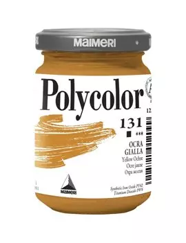 Colore Acrilico Polycolor Maimeri - 140 ml - M1220131 (Ocra Gialla Conf. 3)