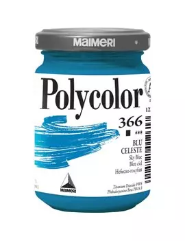 Colore Acrilico Polycolor Maimeri 140 ml M1220366 Celeste 8032810001375